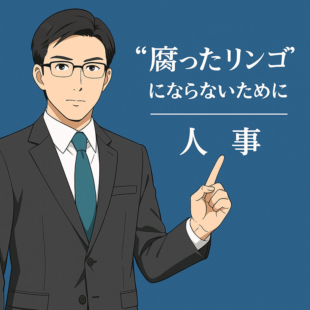 【“腐ったリンゴ”にならないために】