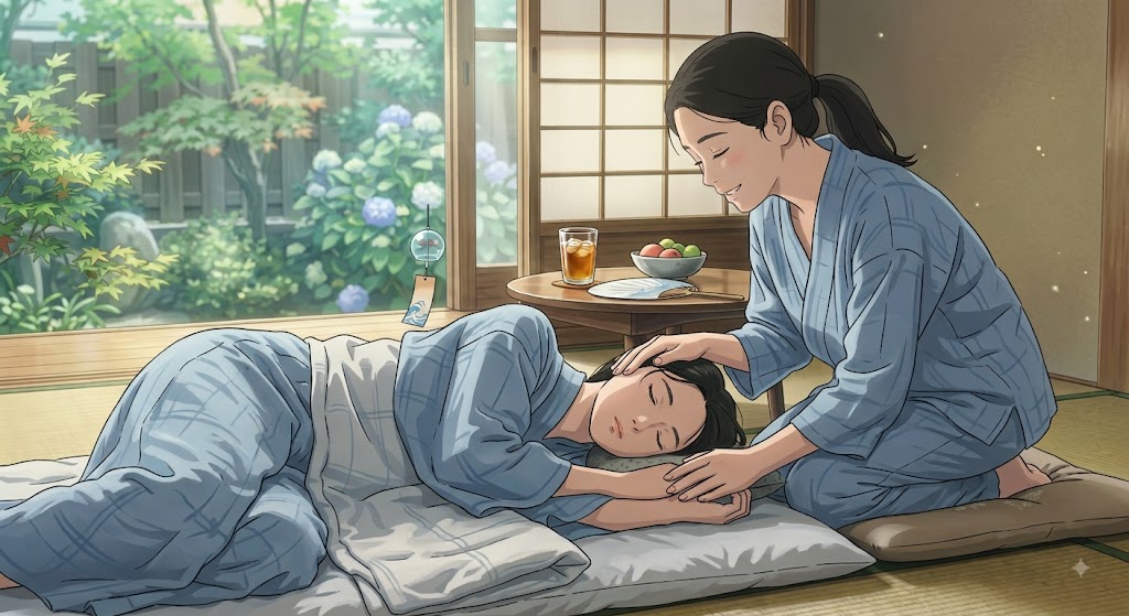 夏バテを癒す、優しい手の温もり【瀬野 ちなみ】