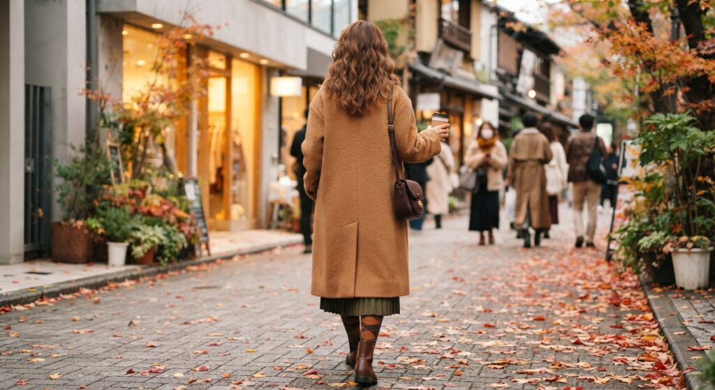 秋の装いを楽しむ季節👗【柊木 ほたる】