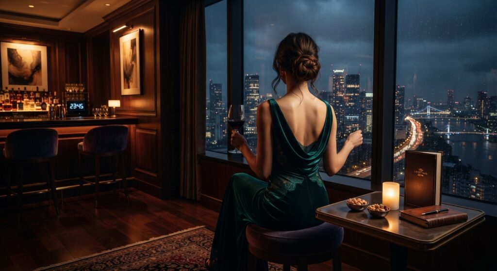 秋の夜長に楽しむ一杯🍷【三好 さえ】